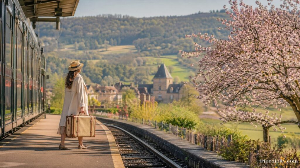 Spring weekend escapes from Paris beginning with a romantic spring departure
